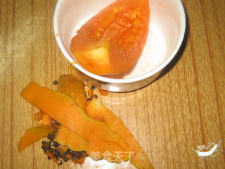 Papaya Red Wine Drink recipe