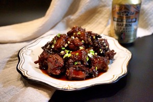 Spicy Beer Duck Neck recipe