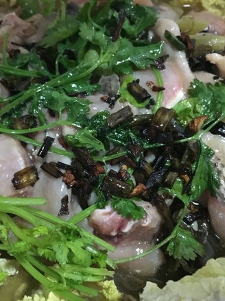 Guangdong Version of The Family Light Taste Sauerkraut Boiled Fish