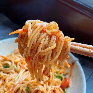 Hot and Sour Cold Noodles recipe