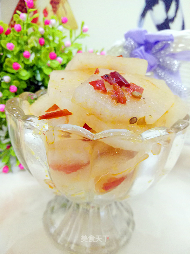 Hot and Sour Radish recipe