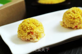 Yun Selenium Golden Congee, Tofu and Shrimp Balls recipe