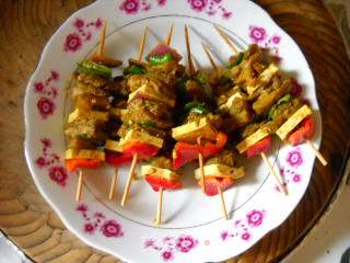 Curry Skewers recipe