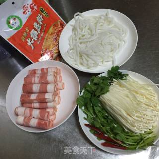 Enoki Mushroom Beef Soup recipe