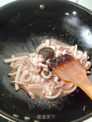 Shredded Squid in Beijing Sauce recipe