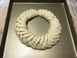 Christmas Wreath Bread recipe