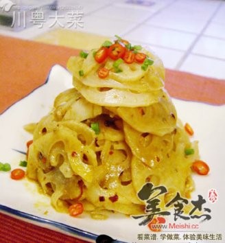 Cold Lotus Root Slices recipe