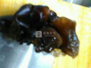 Fried Pork with Black Fungus recipe