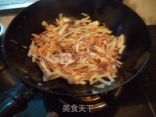 Squid and Cabbage Shredded Pork recipe