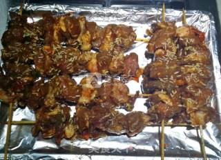 Cumin Spicy Lamb Skewers recipe