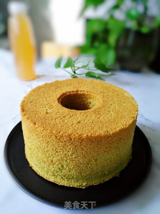 Spinach Juice Chiffon recipe