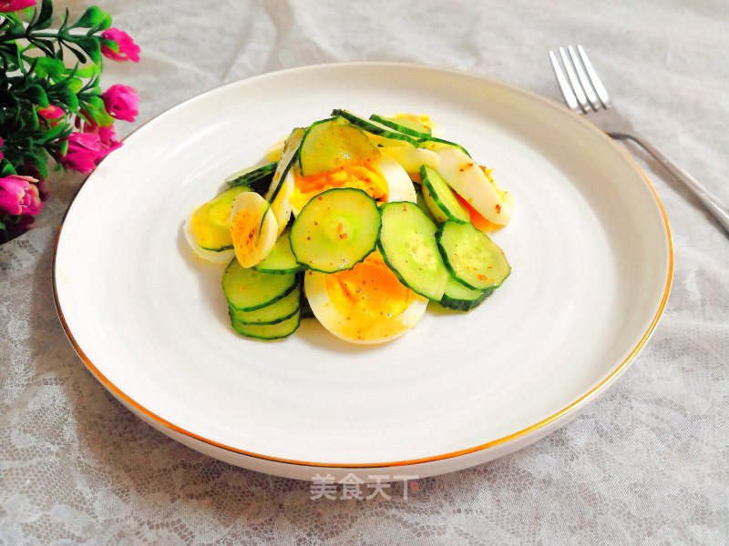 Cucumber and Egg Salad recipe