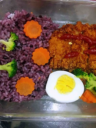 Easy to Learn Pork Cutlet Bento that Kids Love recipe