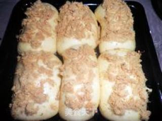 Christmas Dessert ------ Bean Paste Meat Floss Bread recipe