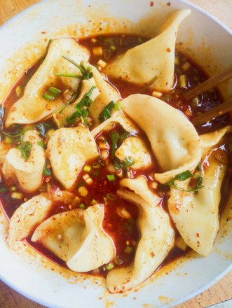 Red Soup Dumplings recipe