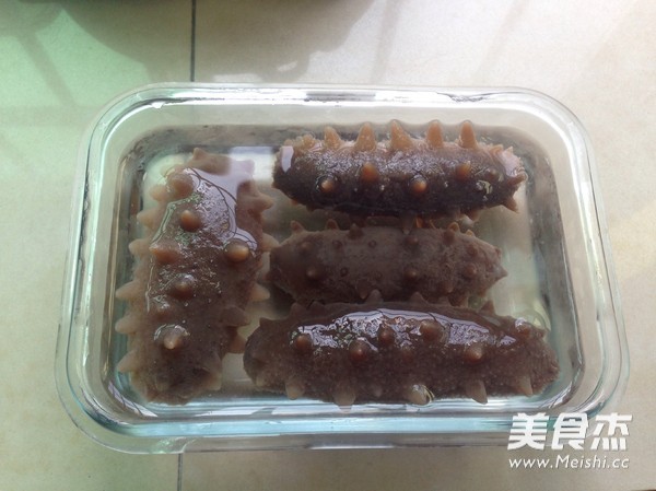 Sea Cucumber and Peanut Congee recipe