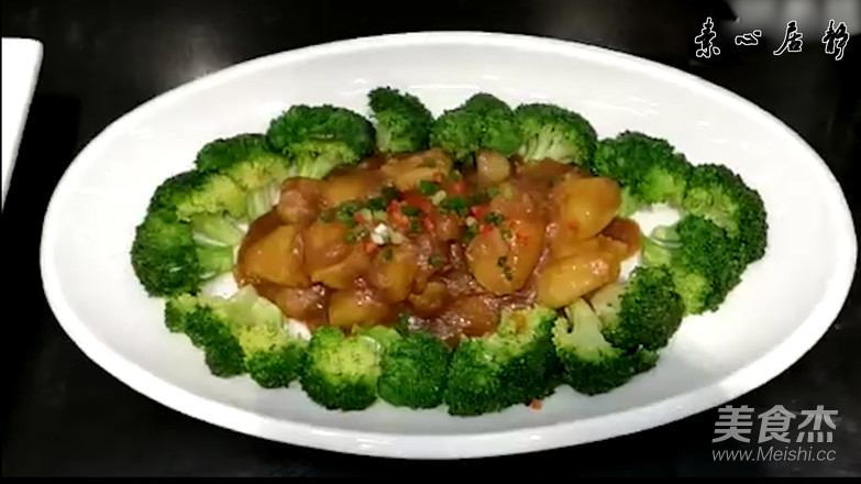 Potatoes in Oyster Sauce with Broccoli, Beautiful and Delicious, Delicious Can Not Stop recipe