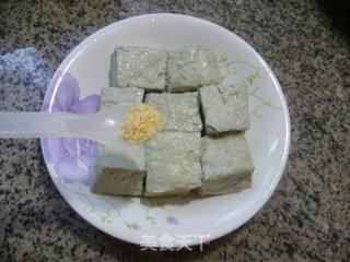 Steamed Stinky Tofu recipe