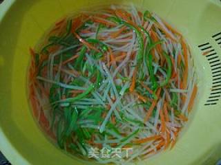 Refreshing Small Cold Dish------【sliced Potato with Cold Salad】 recipe