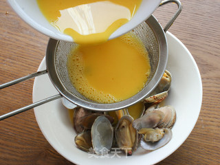 Steamed Egg with Clams recipe