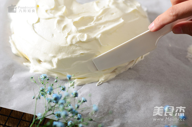 Blueberry Cream Rice Cooker Cake recipe