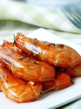 Grilled Prawns with Black Pepper recipe