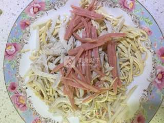 Boiled Dried Shreds recipe