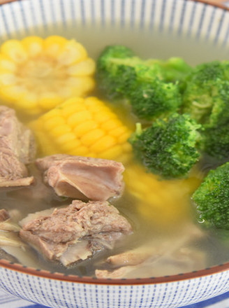 Seasonal Vegetable Pork Ribs Soup