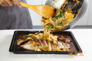 "home Oven Edition" Spicy Tamarind Roasted Fish recipe