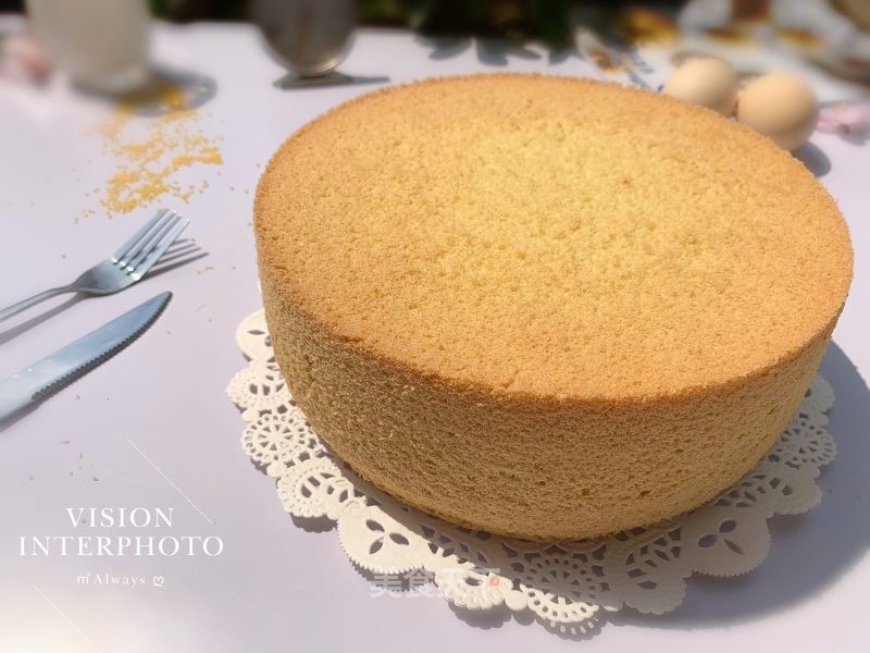 Spinach Chiffon 8 Inches recipe