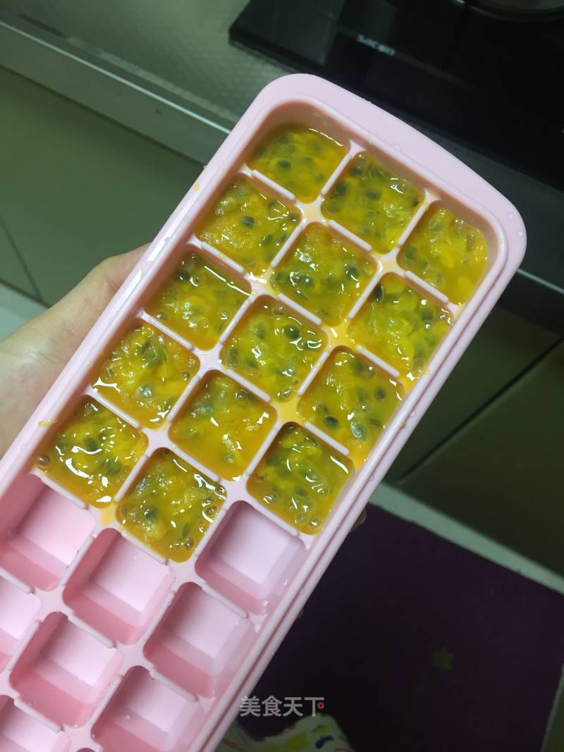 Passion Fruit Ice Tray recipe