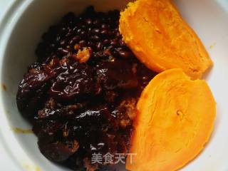 #团圆饭# Sweet Potato and Red Bean Willow Leaf Bun recipe