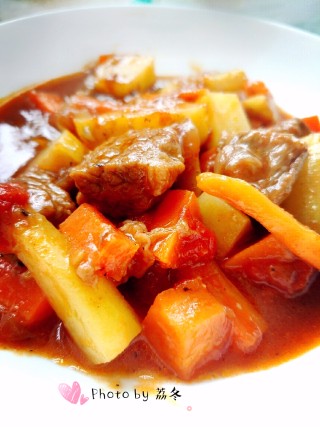 Stewed Beef Brisket with Tomato recipe