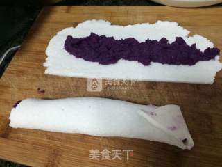 Sago Purple Sweet Potato Roll recipe