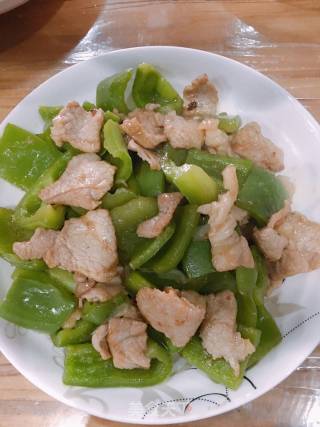 Stir-fried Pork with Green Pepper recipe