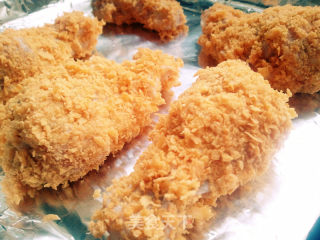 Oil-free Crispy Chicken Drumsticks/homemade Healthy Kfc Fried Chicken recipe