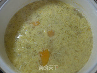 Rock Sugar Sweet Potato Egg Drop Soup recipe