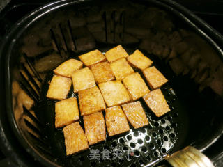 #豆腐# Air Fryer Grilled Homemade Tofu recipe