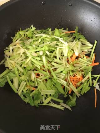 Carrots and Celery Shreds recipe