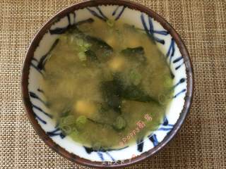 [poppy Kitchen] A Bowl of Miso Soup, Warm Your Heart and Stomach recipe