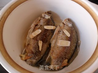 Pleurotus Eryngii Crucian Carp Soup recipe