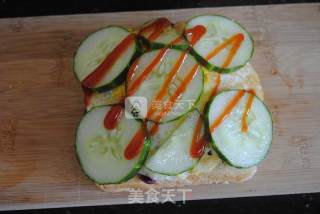 Delicious Breakfast Sandwich#小熊托士炉# recipe