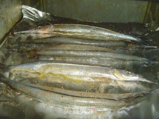 Mellow and Thick---salt-grilled Needlefish recipe