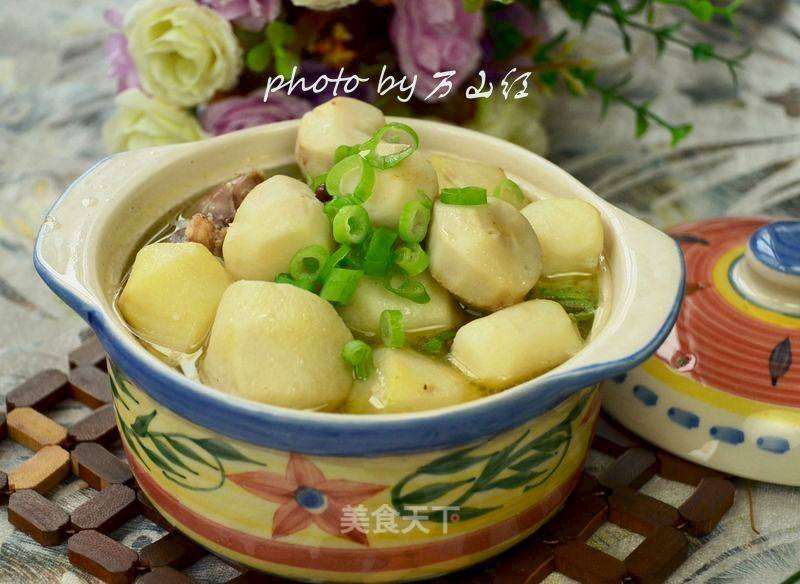 Chicken Soup Stewed with Taro recipe