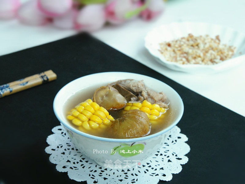 Chestnut Corn Fan Bone Soup