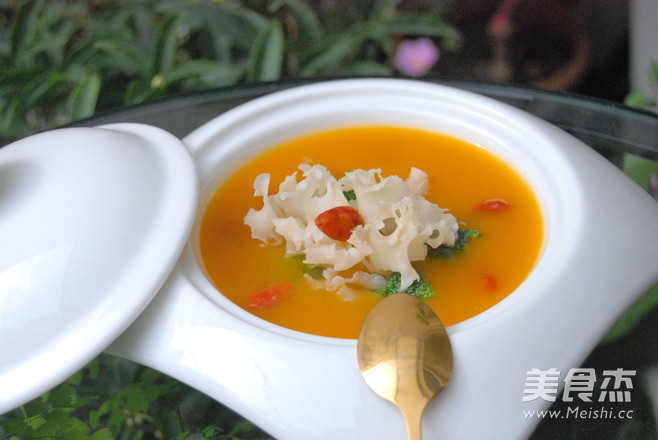 Golden Soup Lotus Mushroom recipe