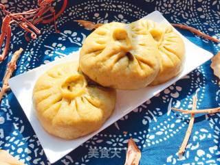 Whole Wheat Spinach Vegetarian Buns recipe