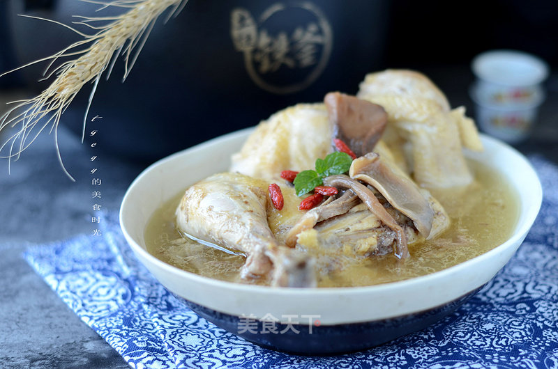 Matsutake Chicken Soup recipe