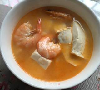 Shrimp Tofu Soup recipe
