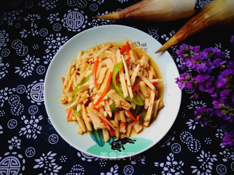 Winter Bamboo Shoots with Red Oil